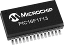 Microchip PIC16F1713-I/ML