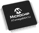 Microchip ATXMEGA64A1U-AU
