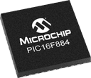 Microchip PIC16F884-I/ML