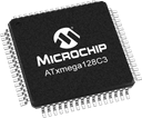 Microchip ATXMEGA128C3-AU