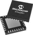 Microchip ATTINY861V-10MU