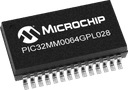 Microchip PIC32MM0064GPL028-E/M6