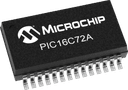 Microchip PIC16C72A-04I/SP