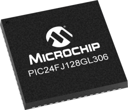 Microchip PIC24FJ128GL306-I/MR