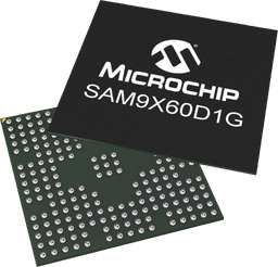 Microchip SAM9X60D1G-I/4FB