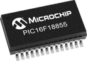 Microchip PIC16LF18855-I/MV