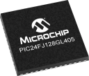 Microchip PIC24FJ128GL405-I/PT