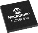 Microchip PIC16F914T-I/ML