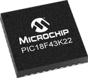 Microchip PIC18LF43K22-I/PT