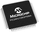 Microchip PIC24HJ128GP506A-E/PT