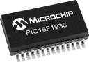 Microchip PIC16LF1938-I/MV