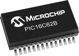 Microchip PIC16LC62B-04/SP
