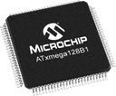 Microchip ATXMEGA128B1-AUR