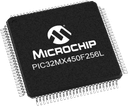 Microchip PIC32MX450F256L-I/PF