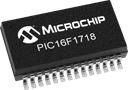 Microchip PIC16F1718T-I/MV