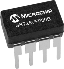 Microchip SST25VF080B-50-4C-QAF-T