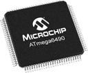 Microchip ATMEGA6490V-8AU