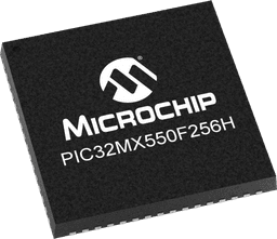 Microchip PIC32MX550F256H-I/PT