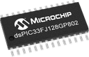 Microchip DSPIC33FJ128GP802-I/MM