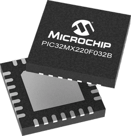 Microchip PIC32MX220F032B-I/ML