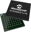Microchip ATSAMD21J16B-AUT