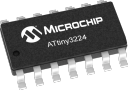 Microchip ATTINY3224-XFR