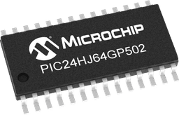 Microchip PIC24HJ64GP502-E/MM