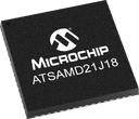Microchip ATSAMD21J18A-AF