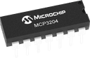 Microchip MCP3204-CI/P