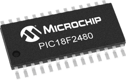 Microchip PIC18LF2480-I/ML