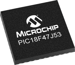 Microchip PIC18LF47J53-I/PT