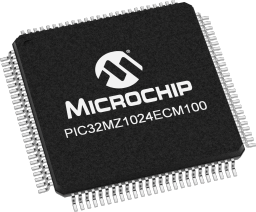 Microchip PIC32MZ1024ECM100T-I/PT