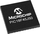 Microchip PIC18F45J50-I/ML