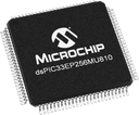 Microchip DSPIC33EP256MU810-I/PF