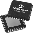 Microchip ATMEGA48A-MMH