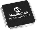 Microchip PIC24FJ128GA310-I/PT