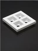 Ledil C14960_FLORENTINA-2X2-SHD-WHT