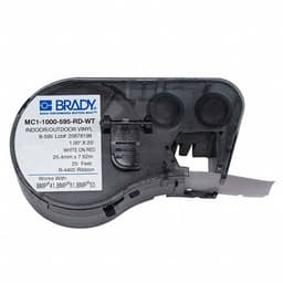 Brady Corporation MC1-1000-595-RD-WT