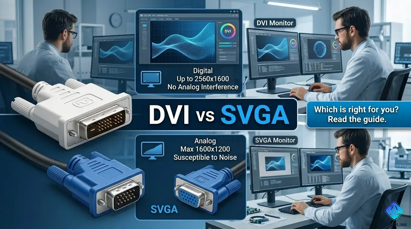 DVI vs SVGA: What Most People Get Wrong About Digital and Analog Video