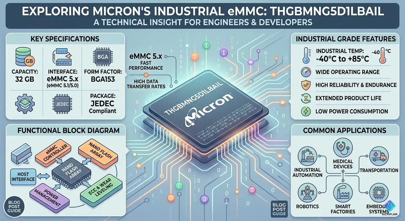 THGBMNG5D1LBAIL Review: Navigating the 2026 eMMC Scarcity & EOL Transition