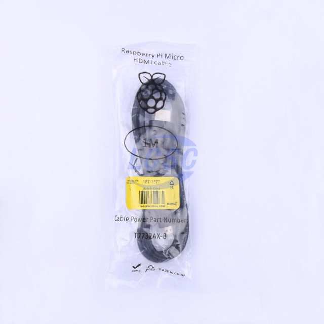 Raspberry Pi RPI uHDMI - std-M Cable, 1m / Black
