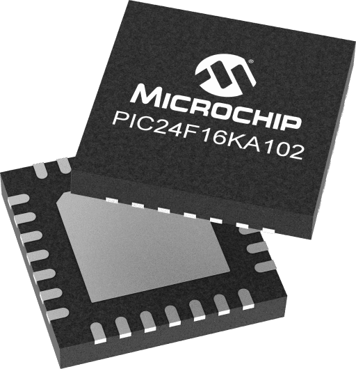Microchip PIC24F16KA102T-I/ML
