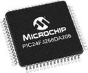 Microchip PIC24FJ256DA206-I/PT