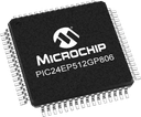 Microchip PIC24EP512GP806-I/PT